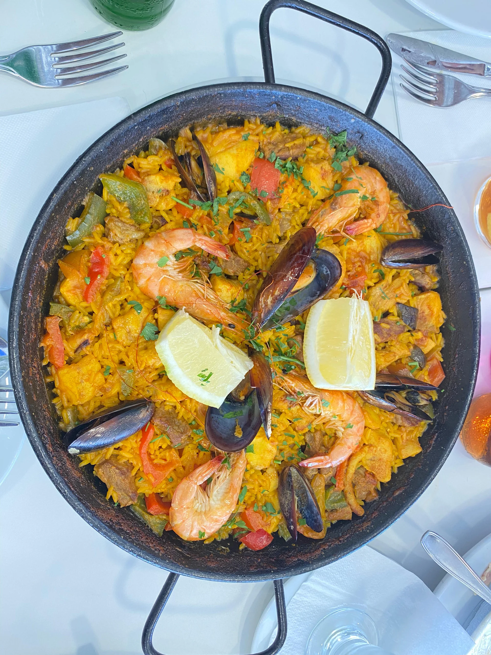 Paella de 20 personas (Marisco) (Paellas para Llevar / Party Paellas)